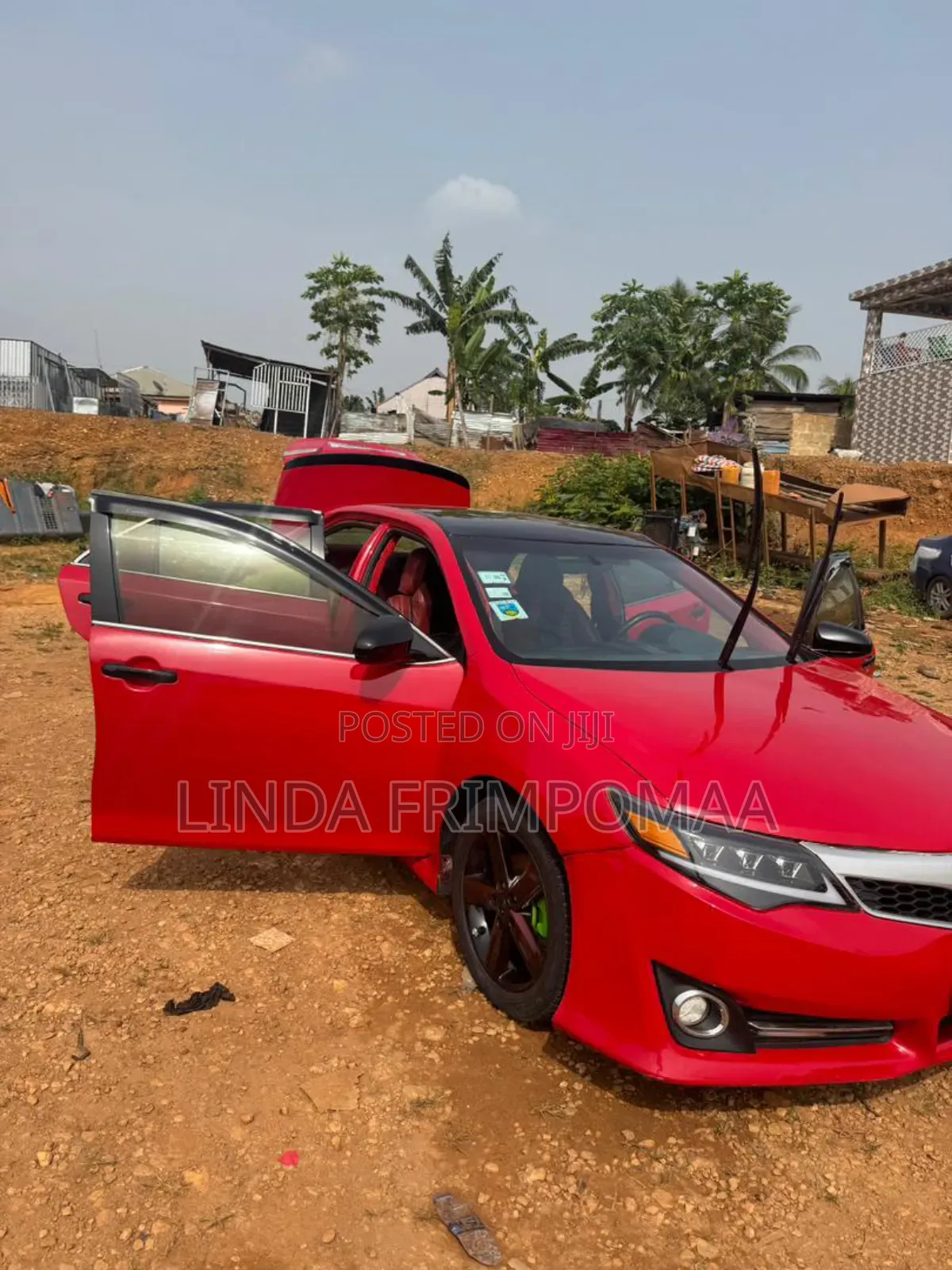 Toyota Camry SE 4dr Sedan (2.5L 4cyl 6A) 2015 Red