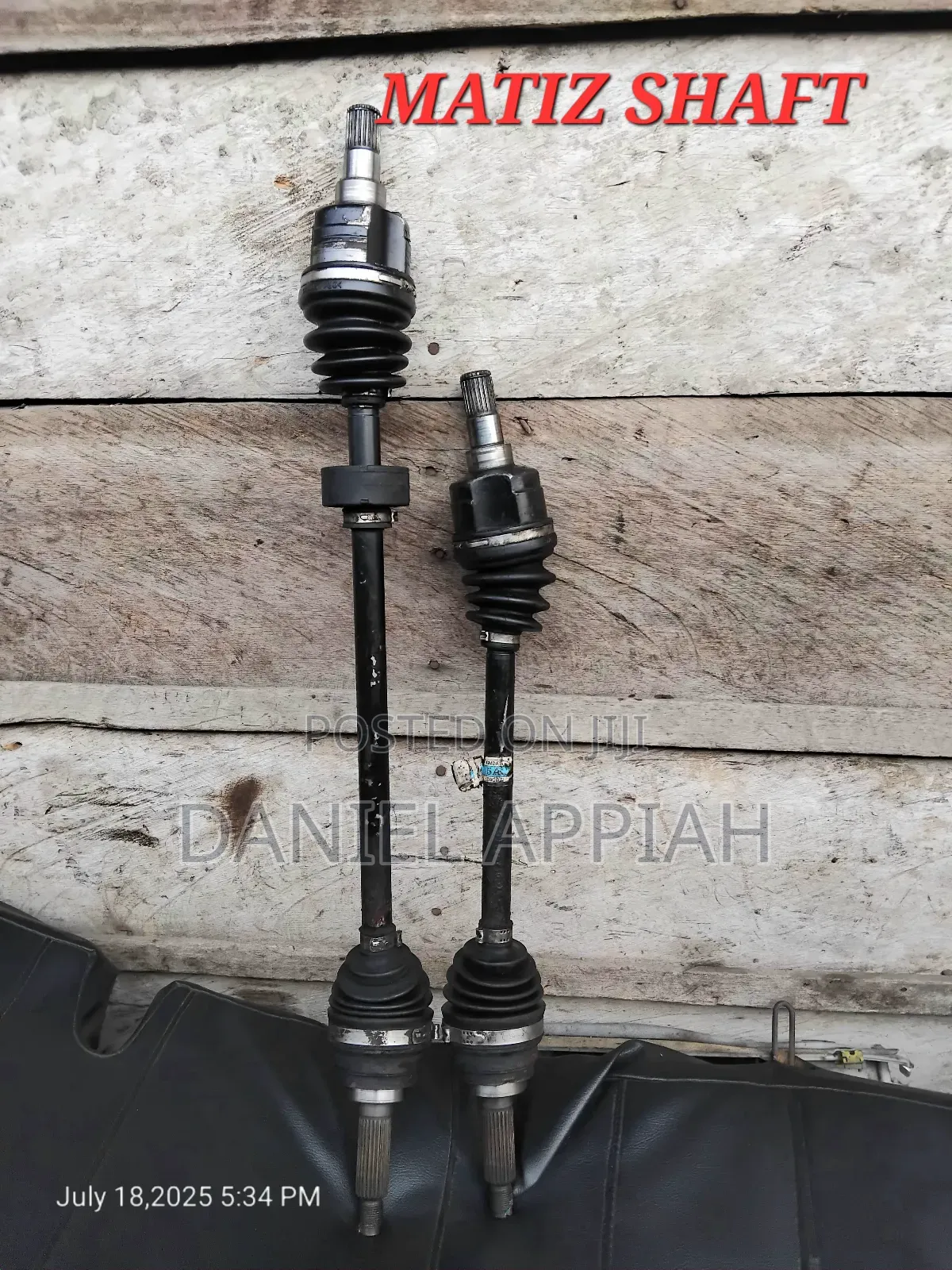 Daewoo Matiz Shaft Pair