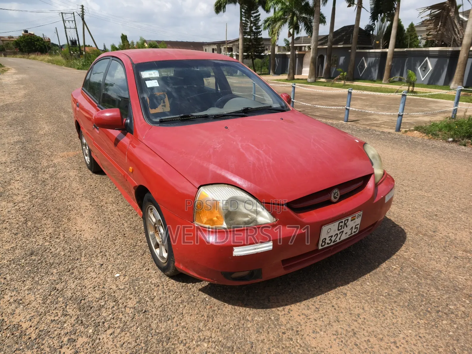Kia Rio Base 2003 Red