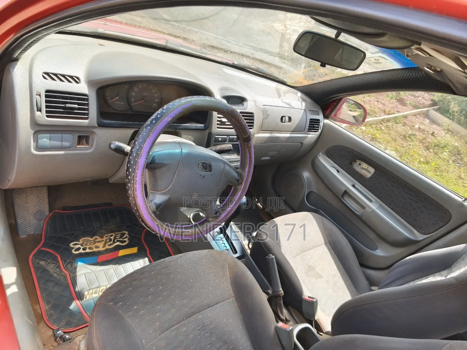 Kia Rio Base 2003 Red