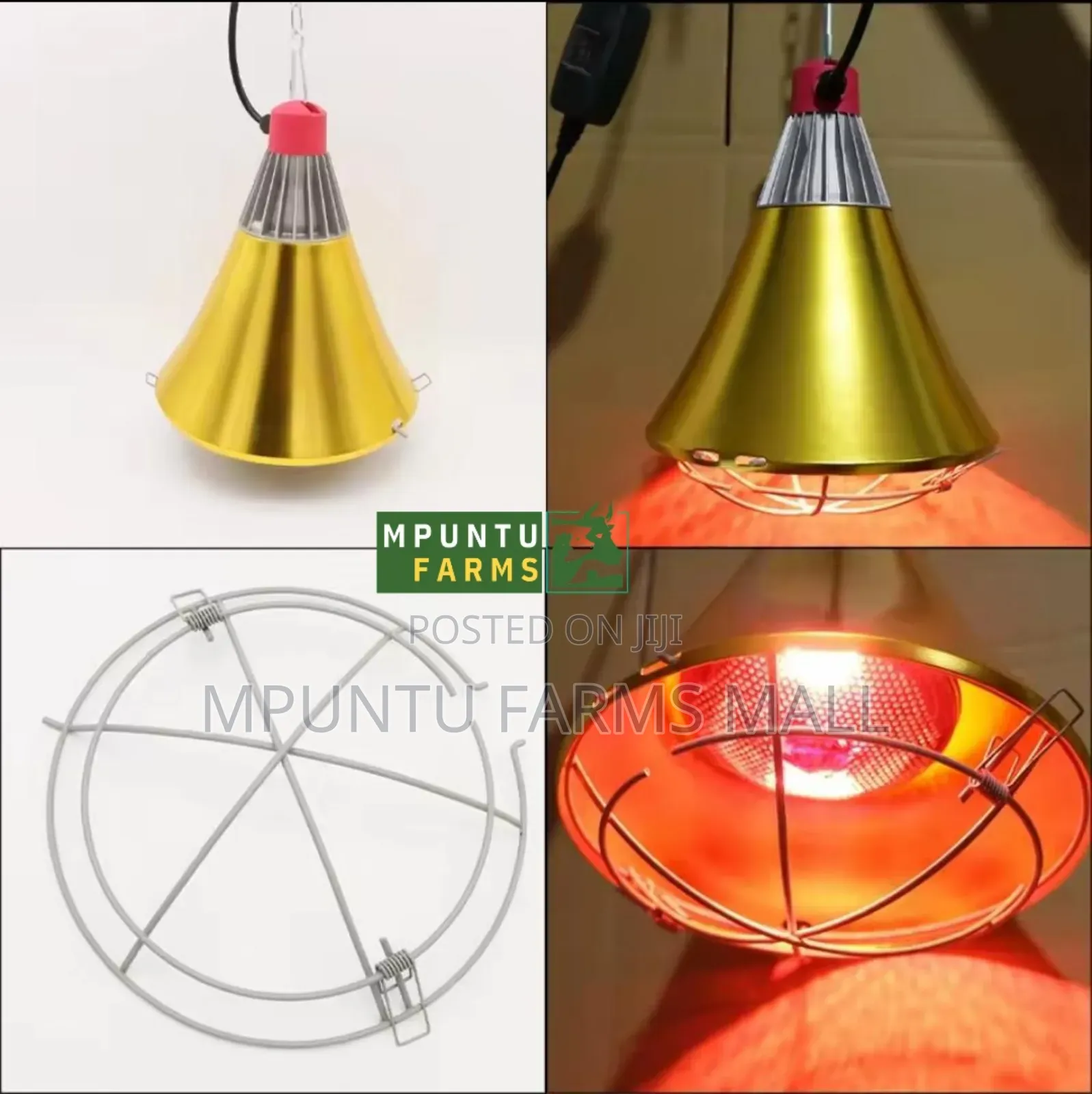 Electric Ceramic Lamp Holder for Brooding