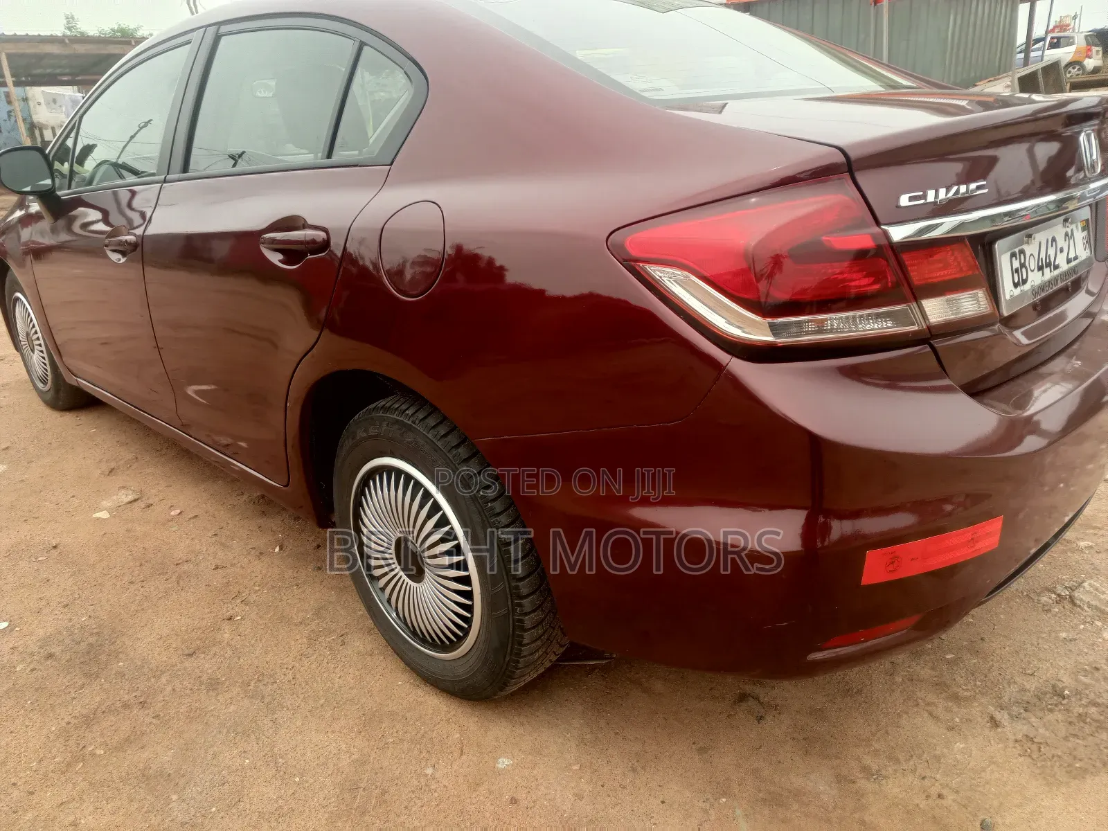Honda Civic Sedan EX 2013 Brown
