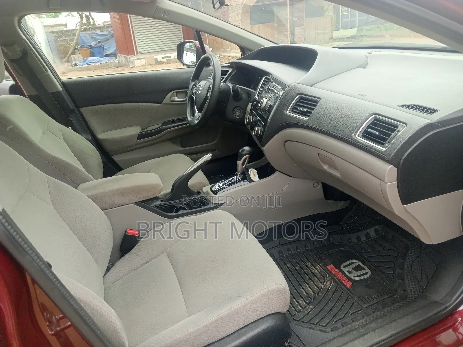 Honda Civic Sedan EX 2013 Brown
