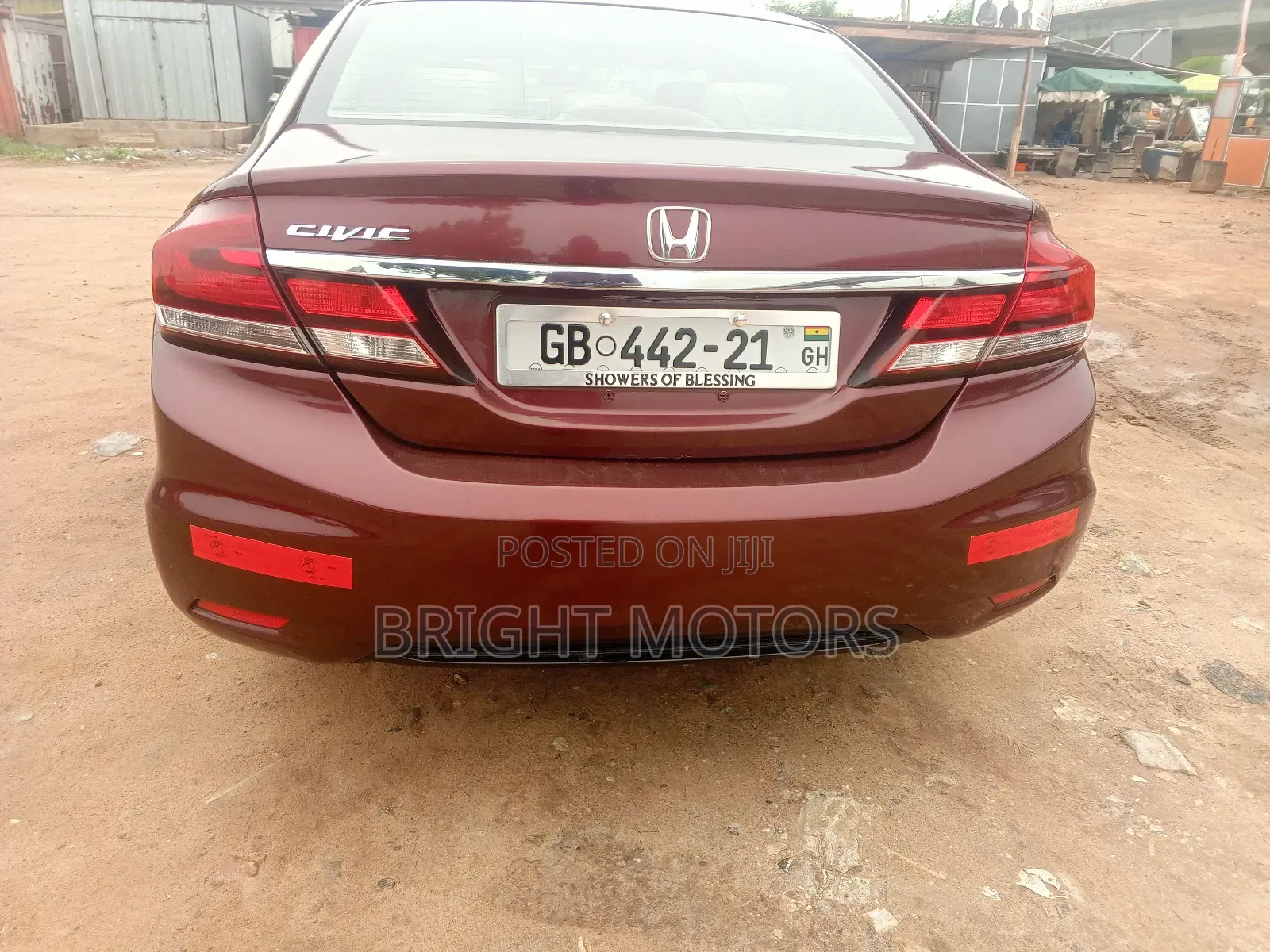Honda Civic Sedan EX 2013 Brown