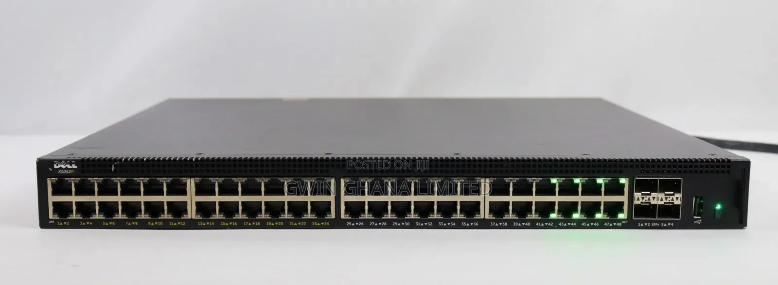 Dell X1052 Switch, 48x Gigabit 4x 10gbe Sfp+ Layer 3 Managed Switch