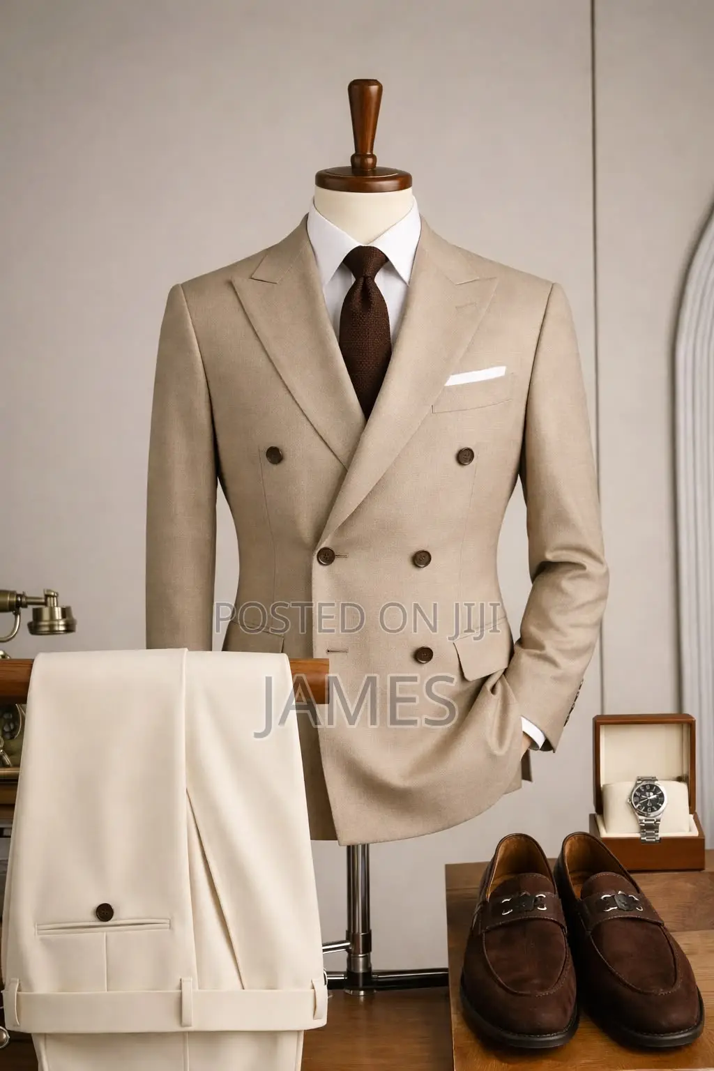 Handcrafted Tailored Suits and Kaftans