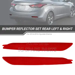 Hyundai Elantra 2014-2016 Rear Bumper Reflector