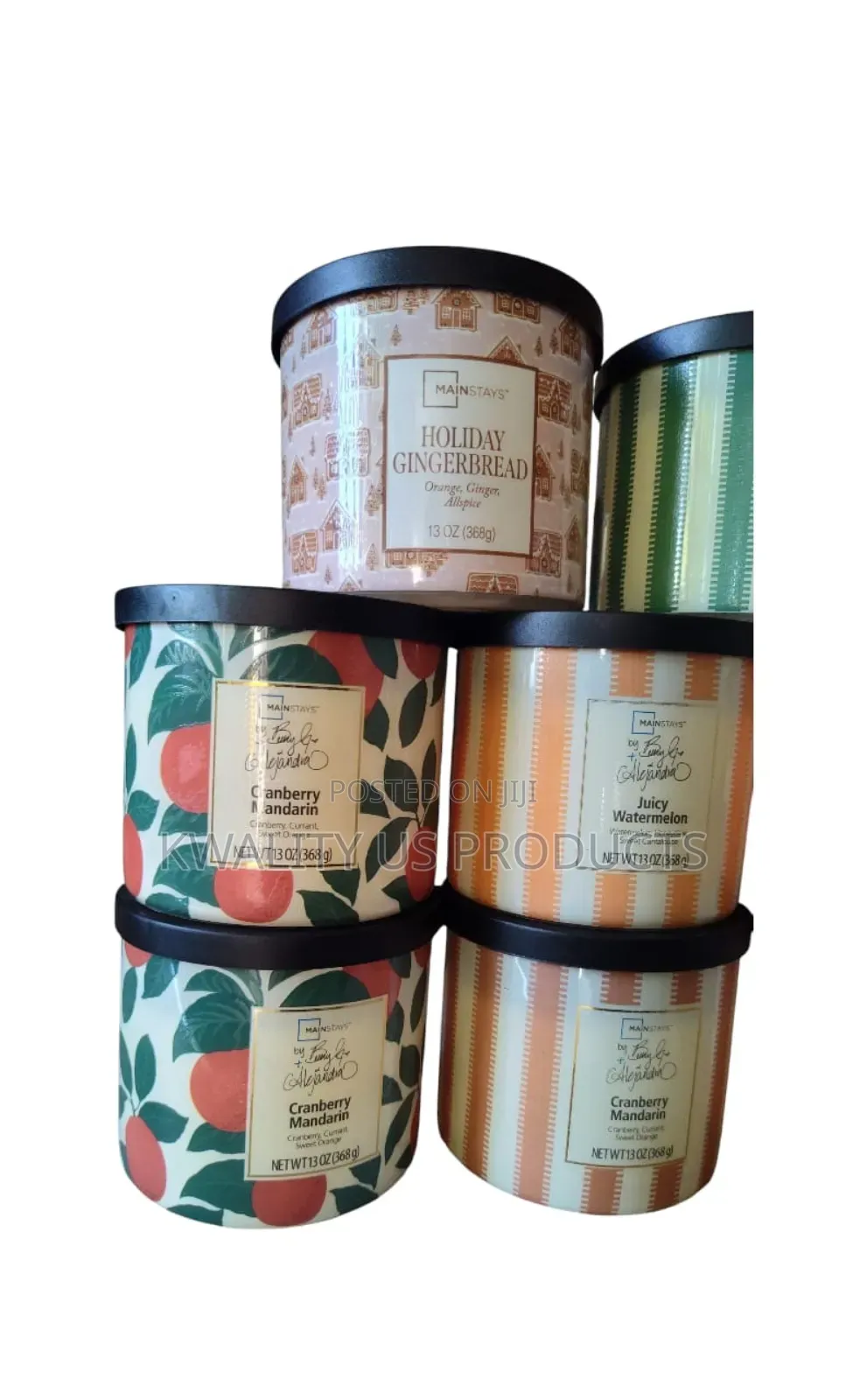 Mainstay's 3-Wick Scented Candles - 368 Grams