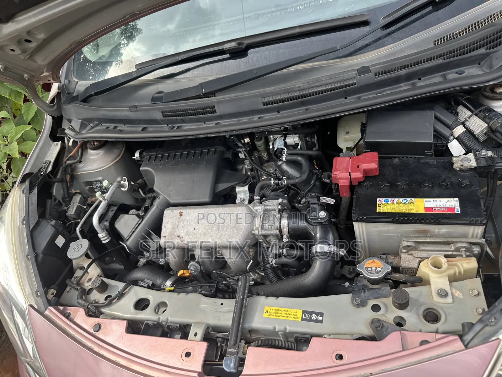Nissan Note 1.2 Petrol 2014 Pink