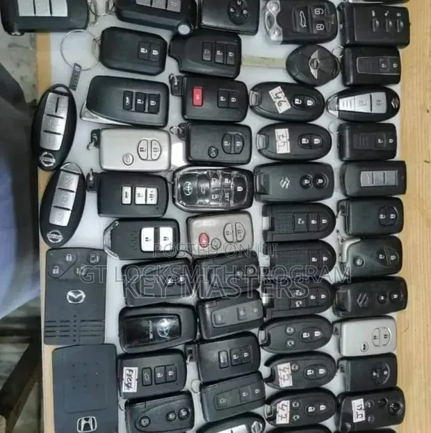 We Have All Type of Vehicle Smart Key and Remote Key