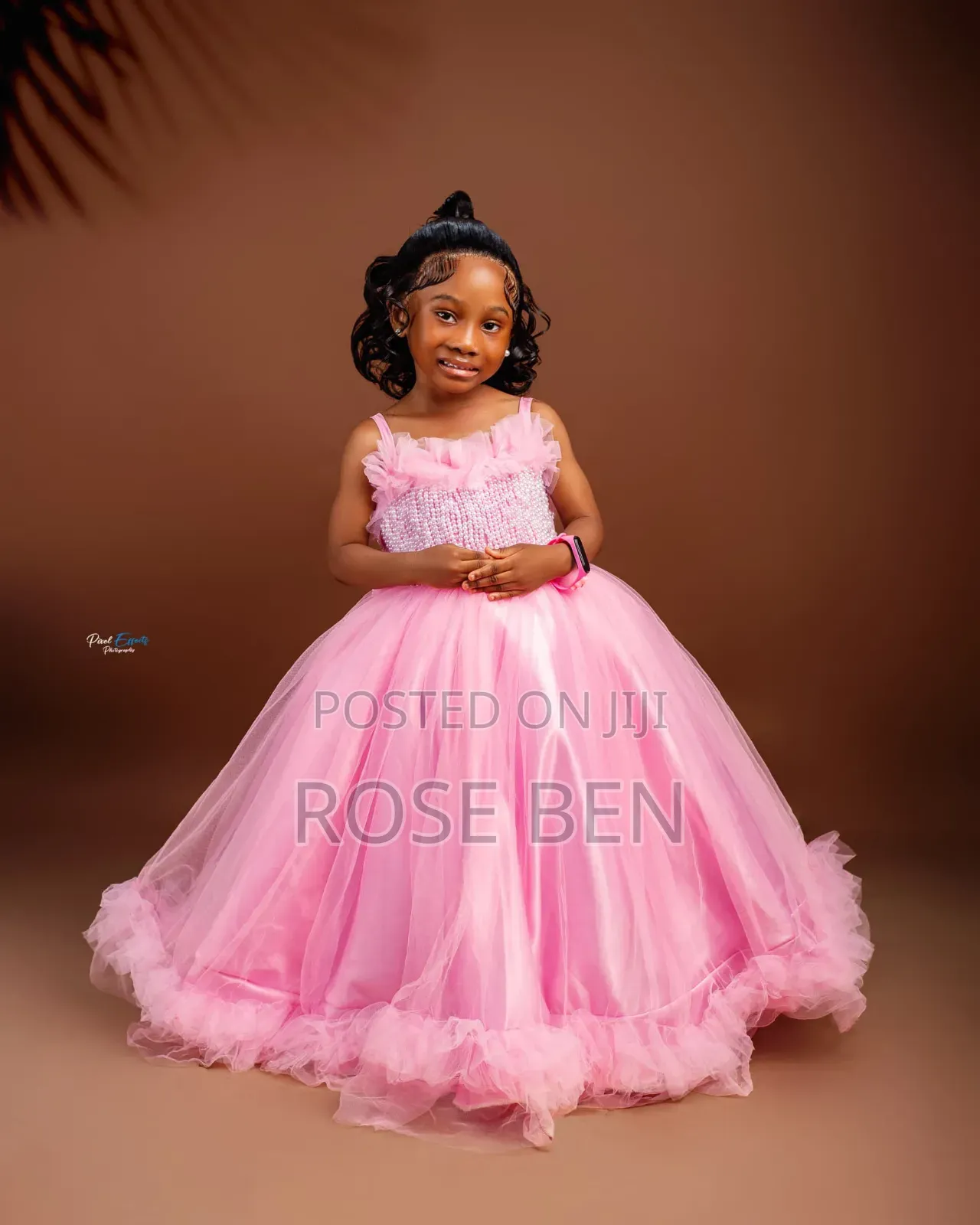 Girls Custom Made Photoshoot Dresses