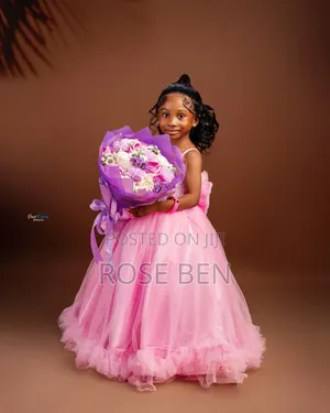 Girls Custom Made Photoshoot Dresses