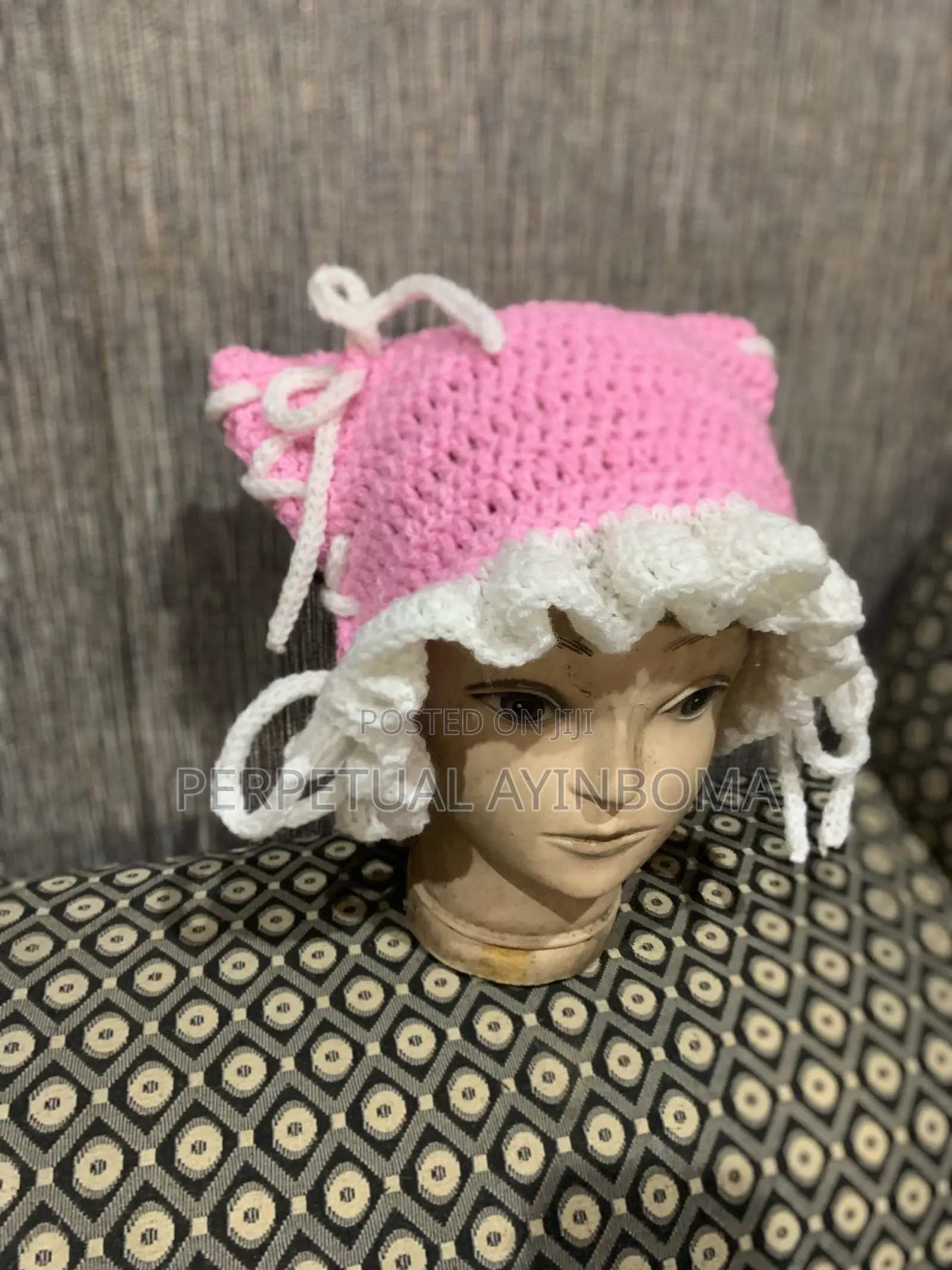 Crochet Cat Ear Hat