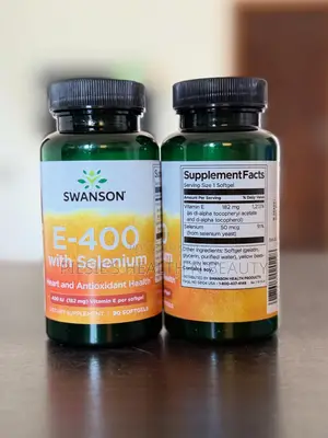 Swanson Vitamin E With Selenium,90 Softgels