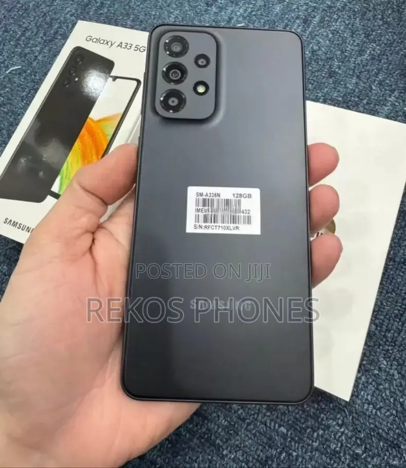 New Samsung Galaxy A33 5G 128 GB Black