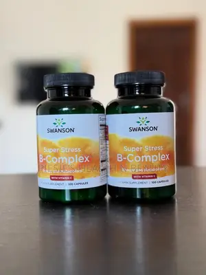 Swanson Super Stress B-Complex, 100 Capsules
