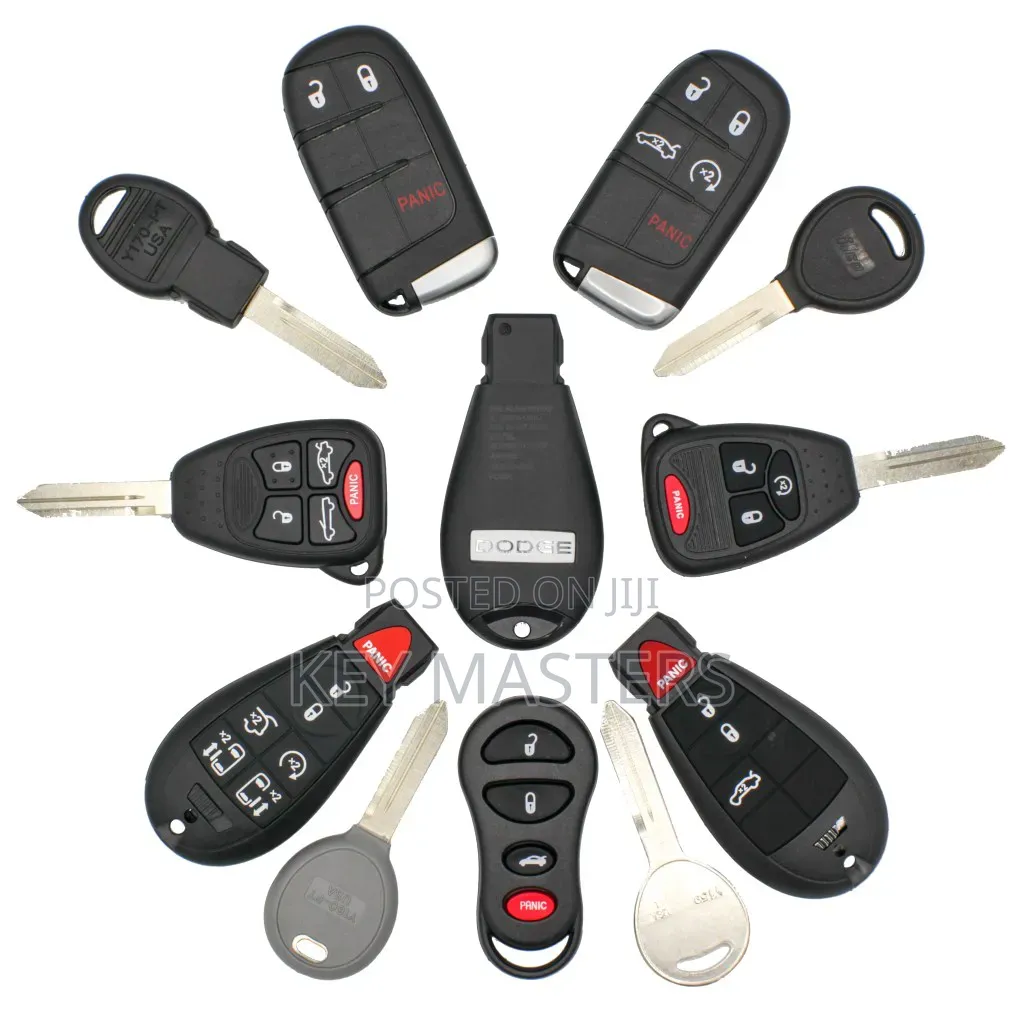 Dodge Challenger Slots and Blade Key