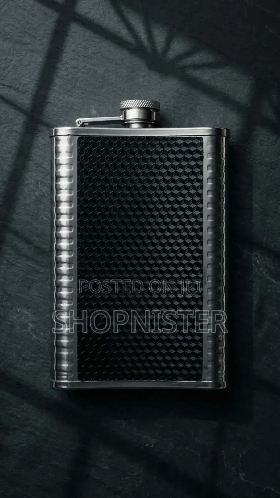 Premium Textured Stainless Steel Flask
