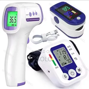 Pressure Monitor, Pulse Oximeter Temperature Gun