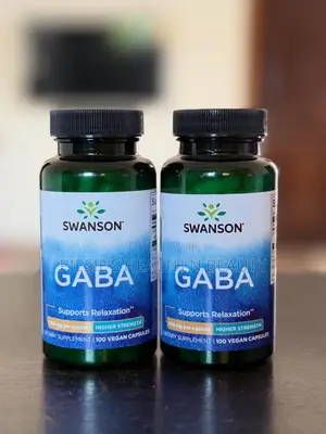 Swanson Gaba 500mg, 100 Capsules
