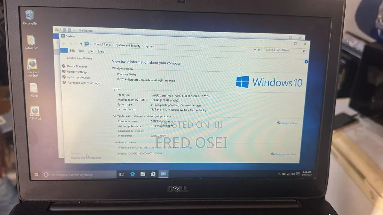 Laptop Dell Latitude 5580 8GB Intel Core i5 SSD 256GB