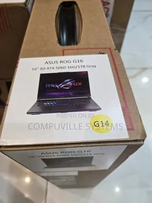New Laptop Asus ROG Strix G16 G614 16GB AMD Ryzen 9 SSD 1T