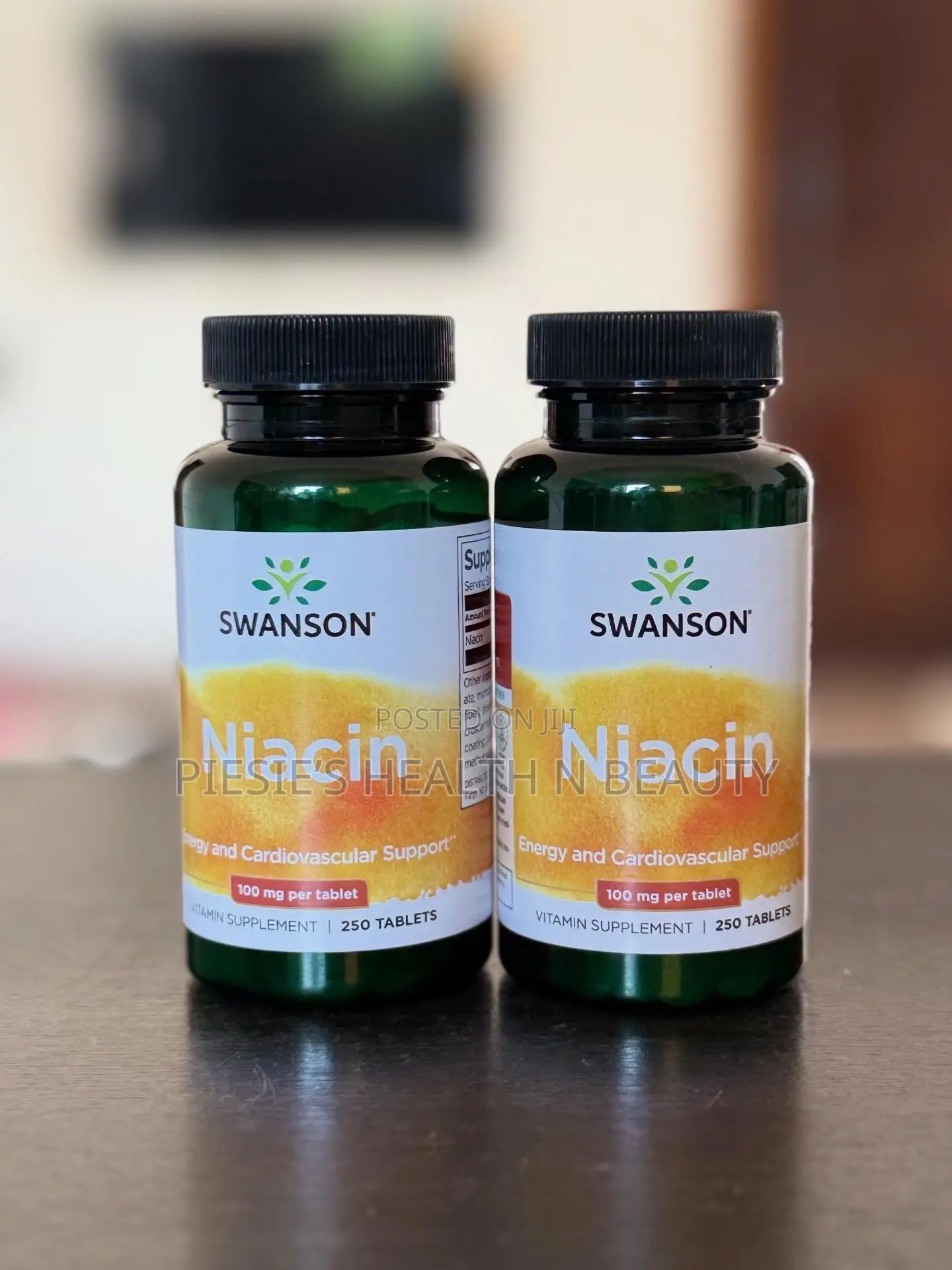 Swanson Niacin (Vitamin B3), 250 Tablets