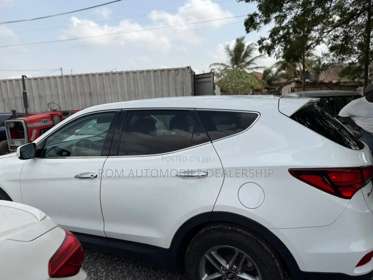 Hyundai Santa Fe SE AWD 2018 White