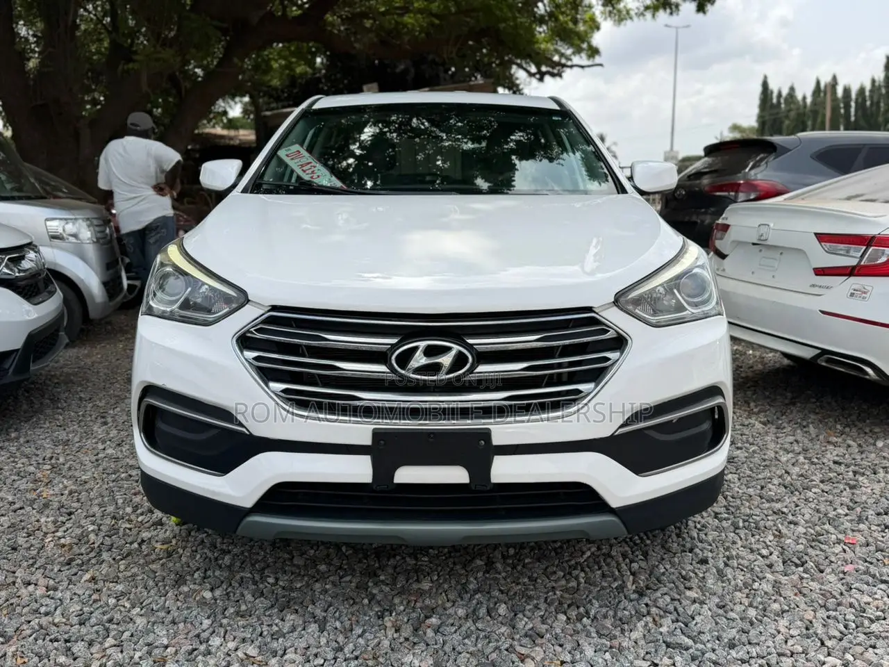 Hyundai Santa Fe SE AWD 2018 White
