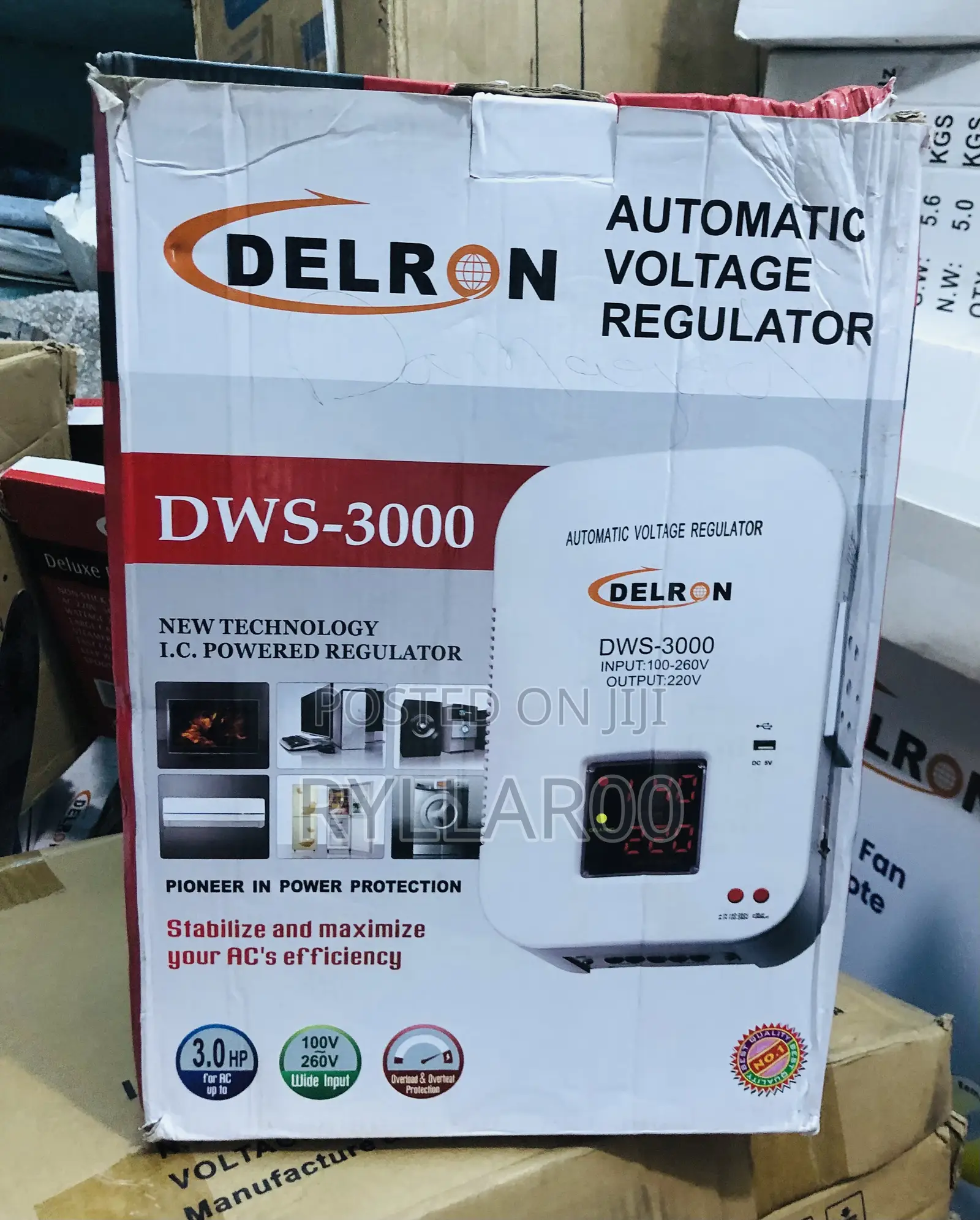 3000w Automatic Voltage Regulator(Delron)