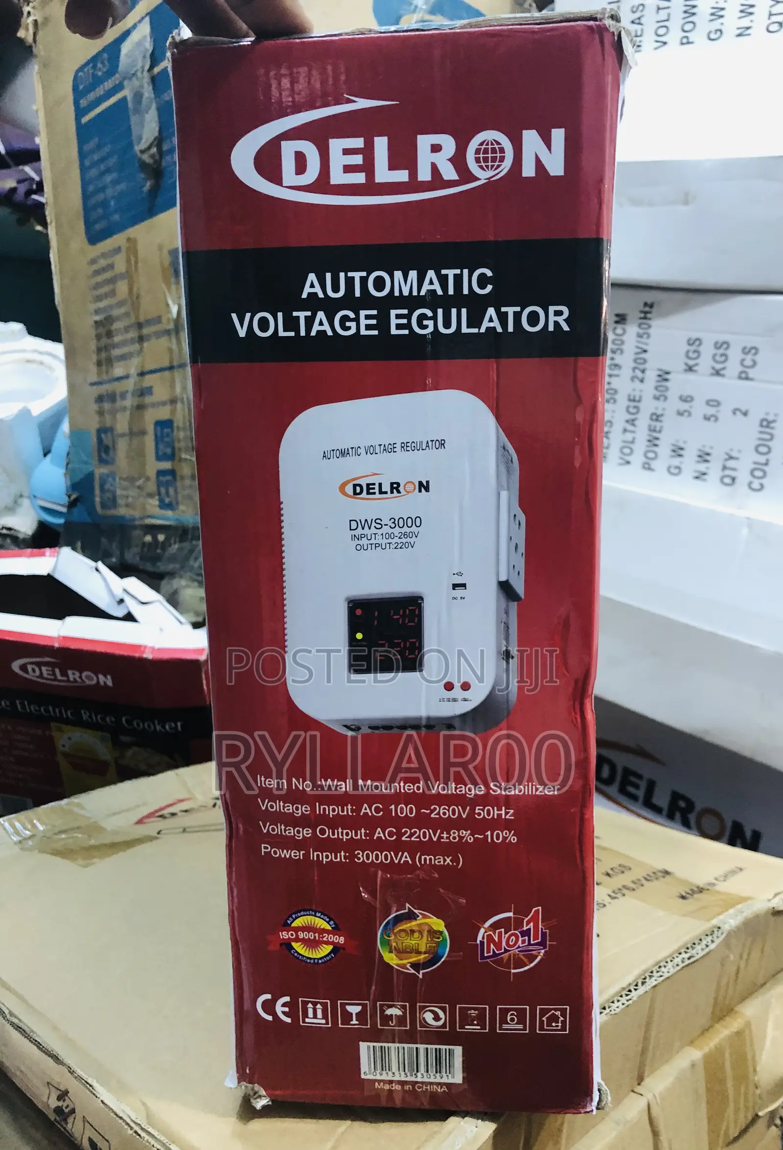 3000w Automatic Voltage Regulator(Delron)