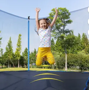 14ft Heavy-duty Trampoline With Safety Net Ladder (Free Installation)