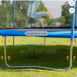 14ft Heavy-duty Trampoline With Safety Net Ladder (Free Installation)
