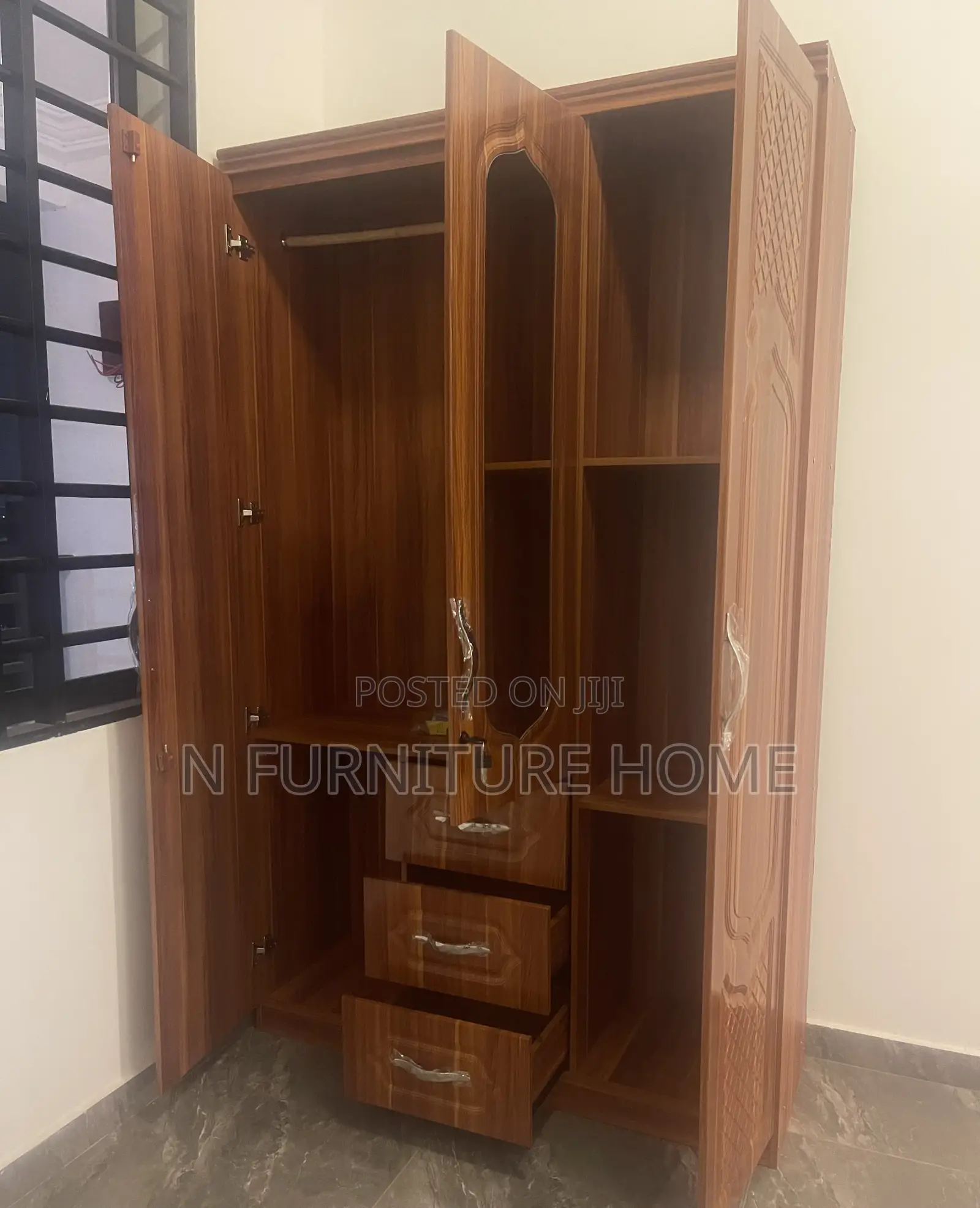 3 Doors Wardrobe