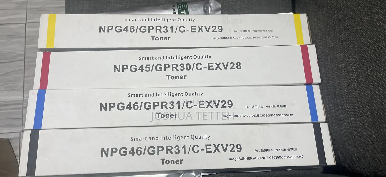 Sales of Toner ,Catridges Drums Blade and Sleeves