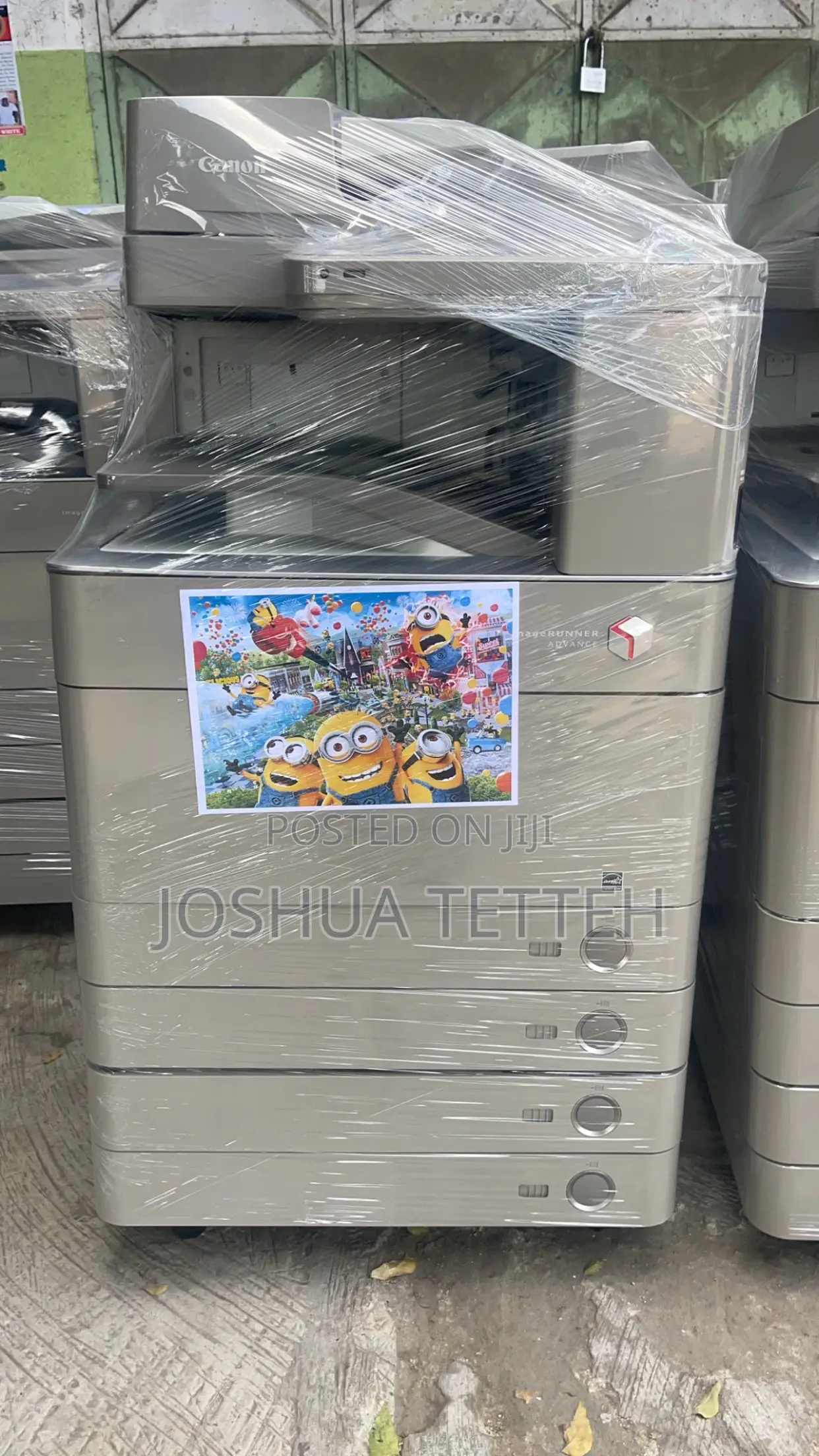 Sales and Repair of Office Equipment Such as Photocopies,Printers L