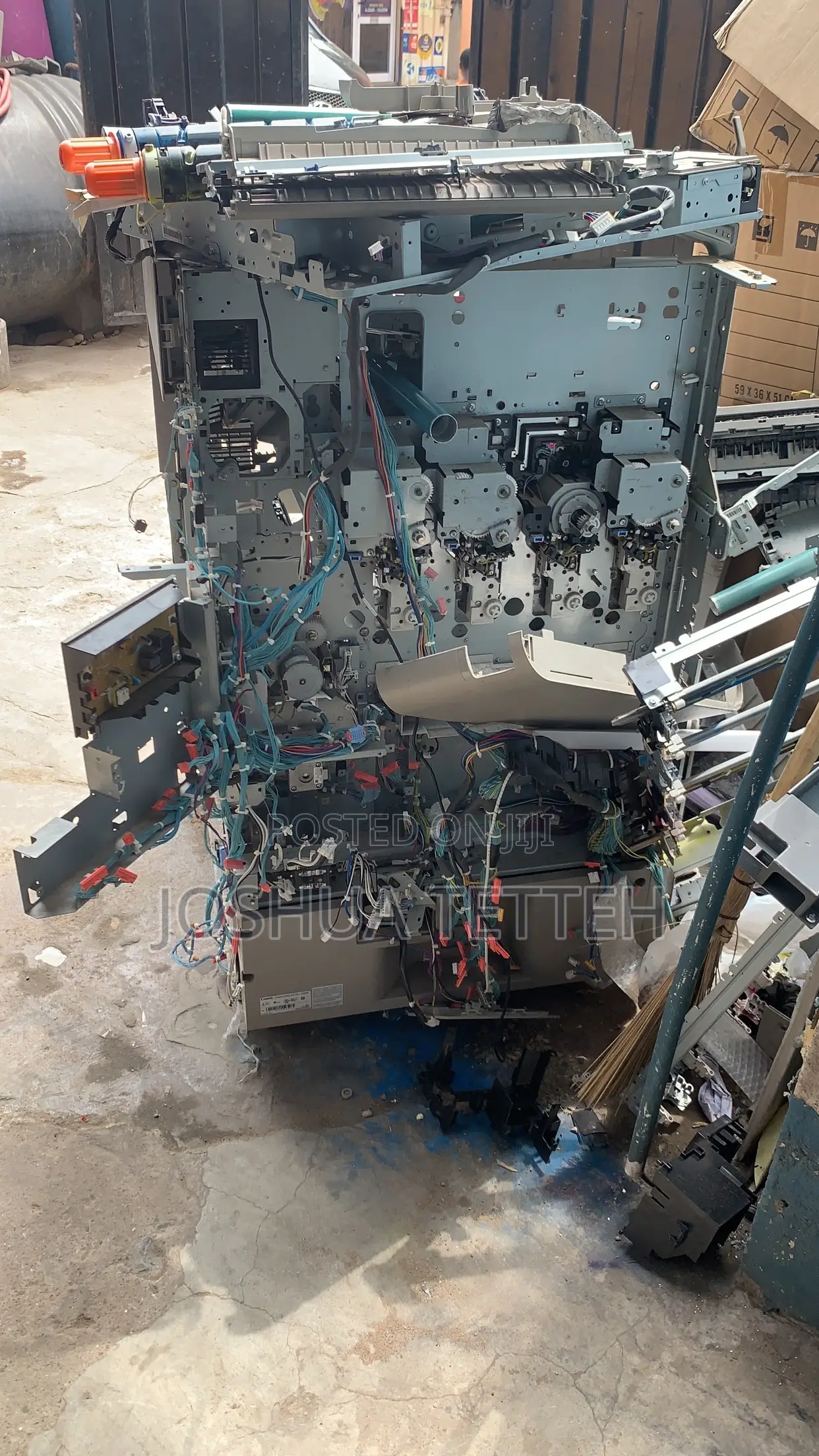 Sales and Repair of Office Equipment Such as Photocopies,Printers L