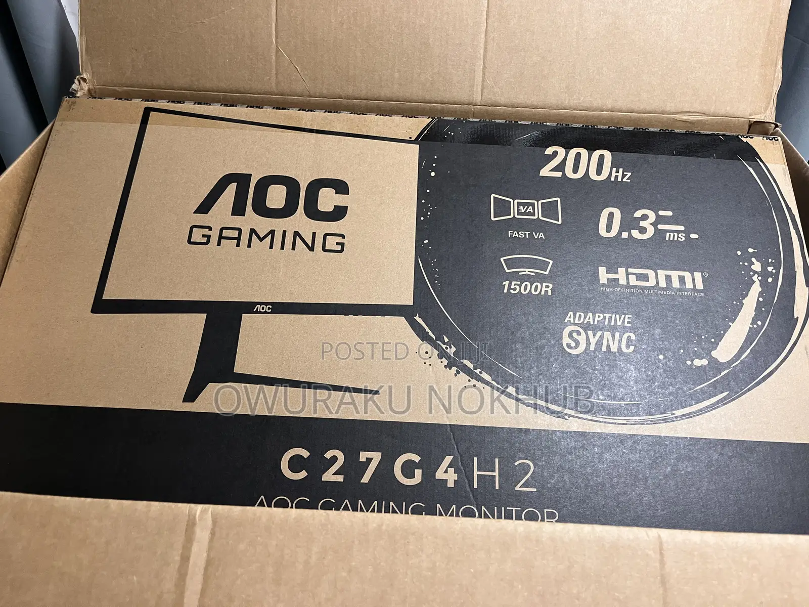 Aoc Gaming C27g4h2 | 27" Curved