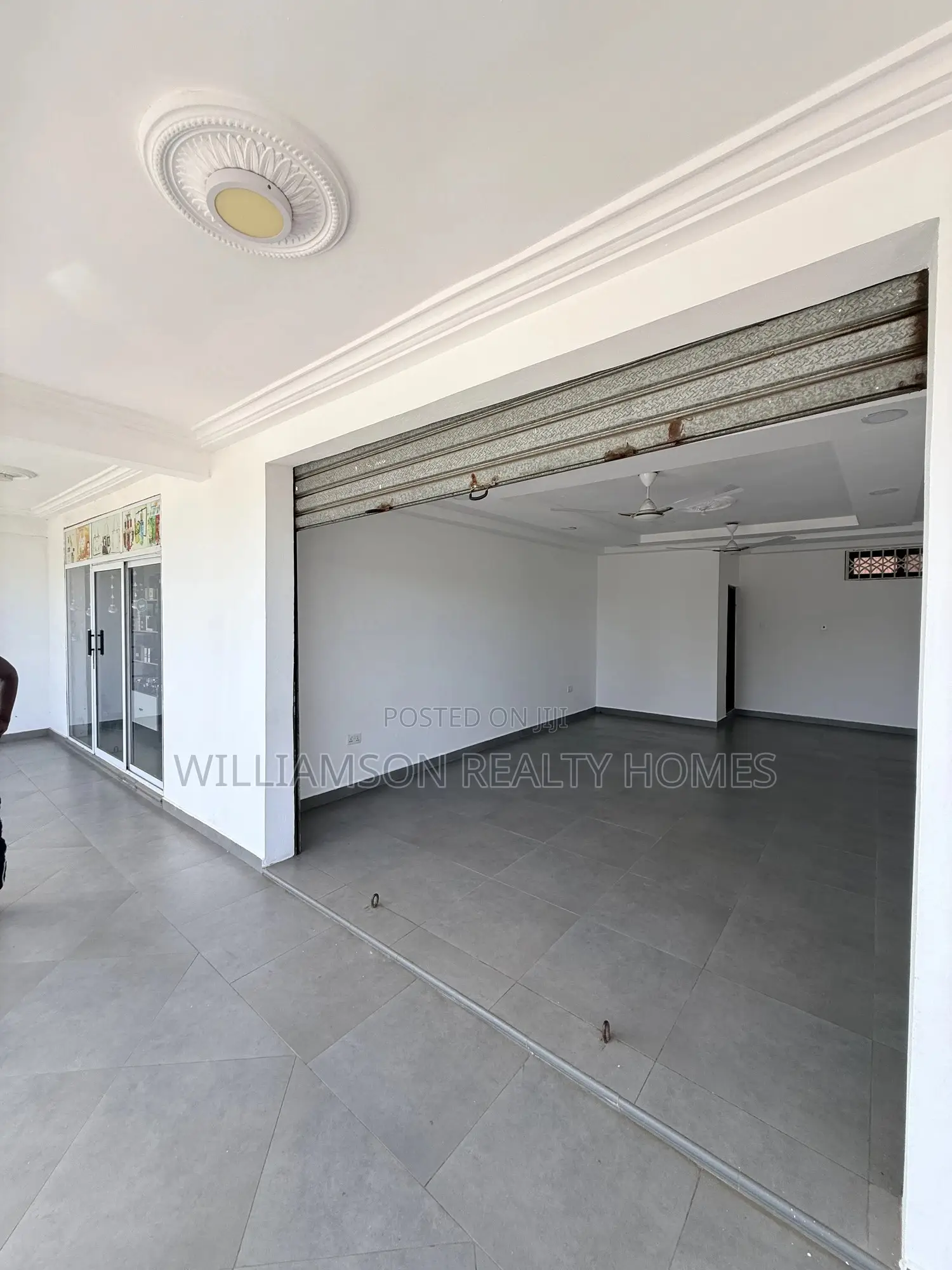 Downstairs Busy Road Side Shop/Store/Office Space/Warehouse at Spintex