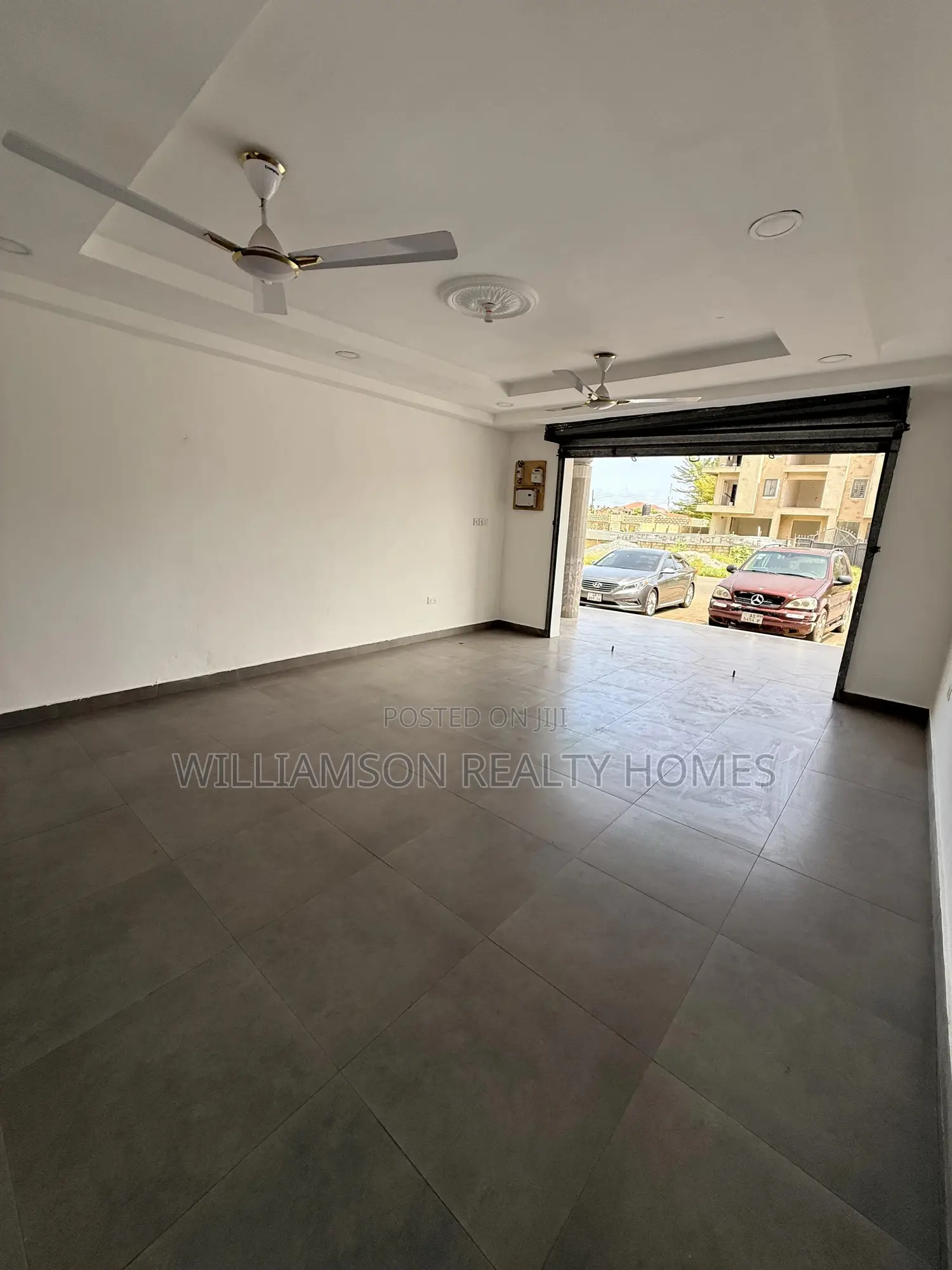 Downstairs Busy Road Side Shop/Store/Office Space/Warehouse at Spintex