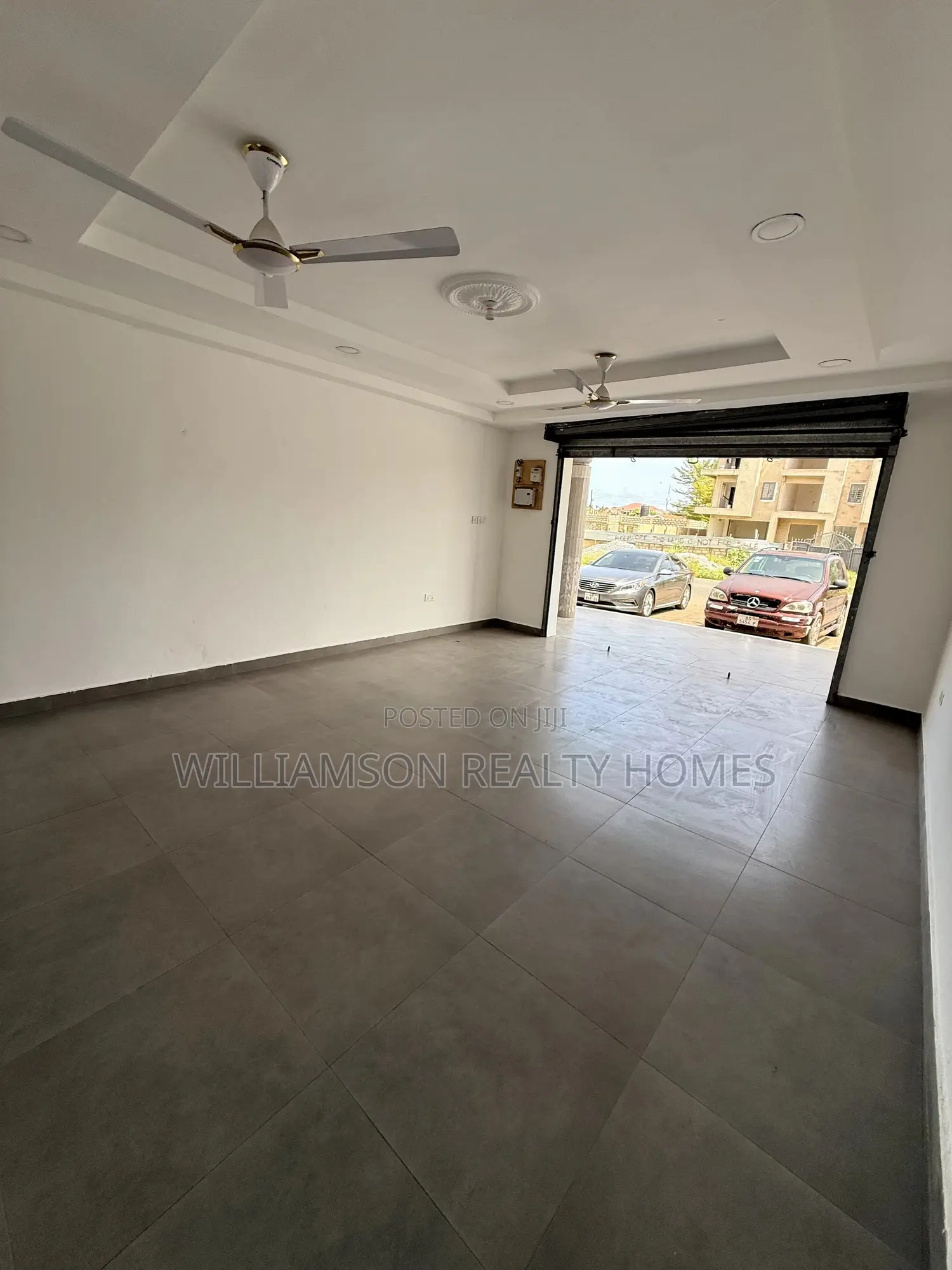 Downstairs Busy Road Side Shop/Store/Office Space/Warehouse at Spintex