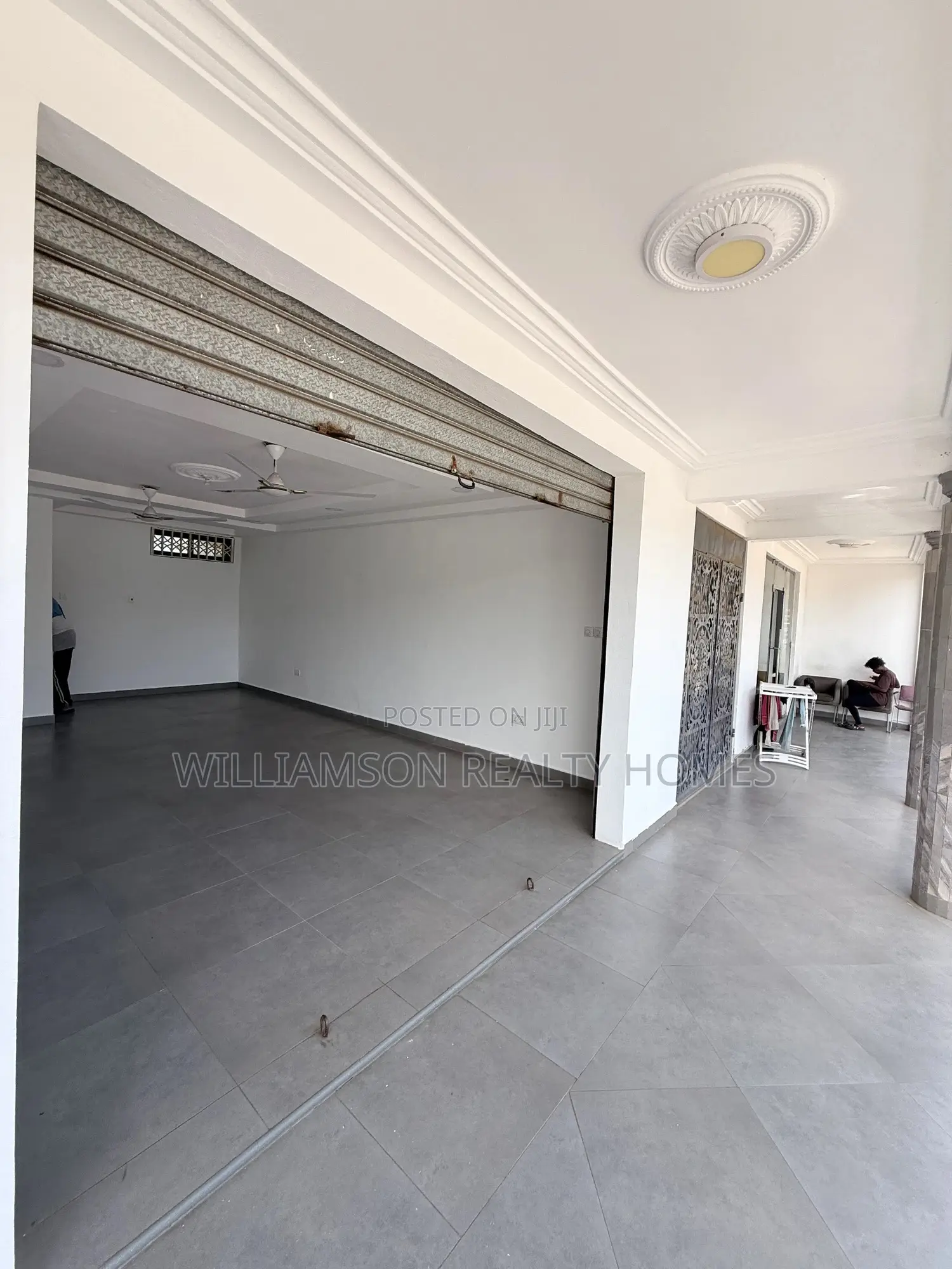 Downstairs Busy Road Side Shop/Store/Office Space/Warehouse at Spintex