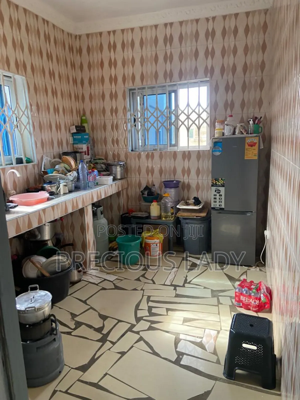 Furnished Mini Flat in Pokuase Amanfrom for rent