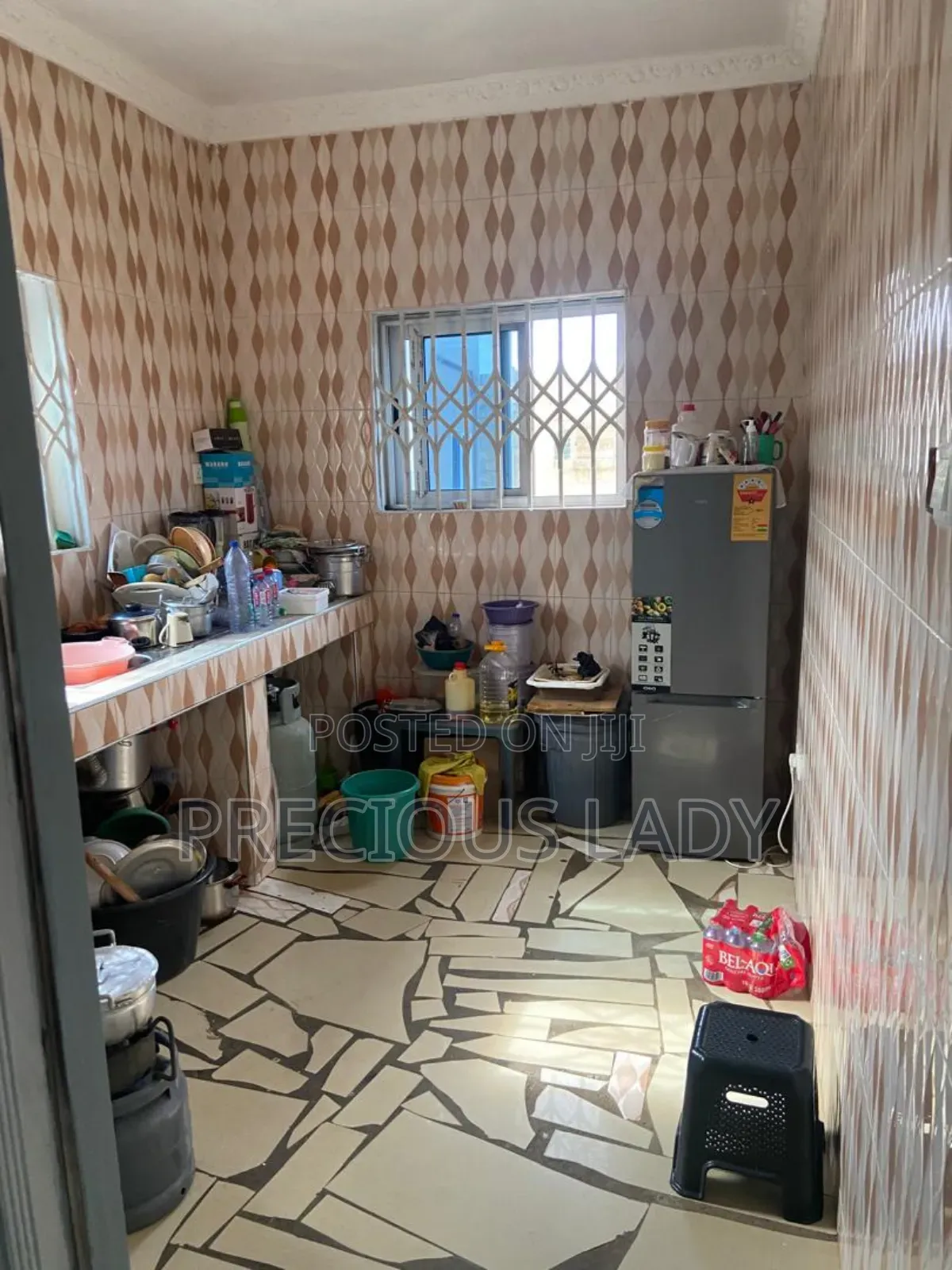 Furnished Mini Flat in Pokuase Amanfrom for rent