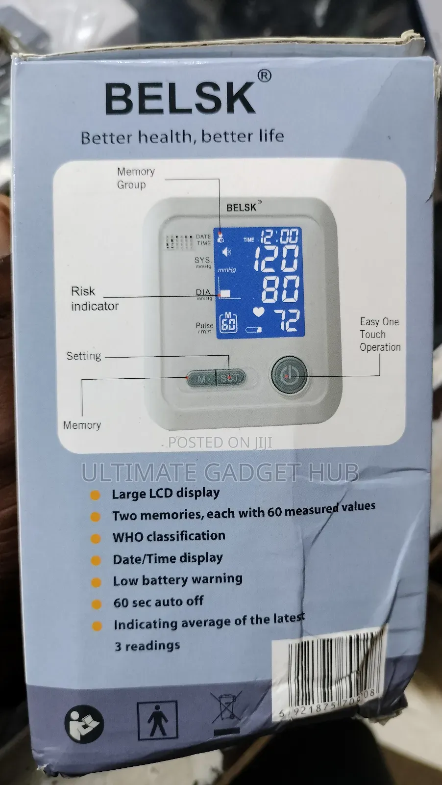 Blood Pressure Monitor Automatic