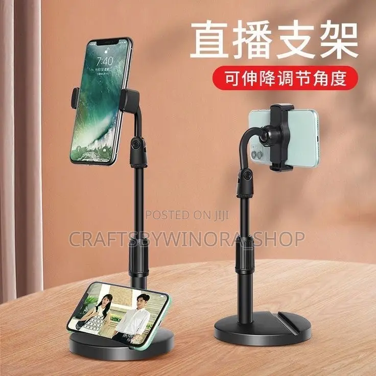 Mini Desktop Tripod Stand – Adjustable Phone Holder