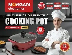 Morgan Electric Cooking Pot 8lit
