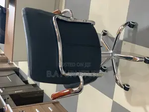 Office Chair With Wooden Handle
