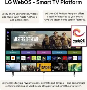 Lg 75" Inch Led Smart Tv HDR 75ua7000pub