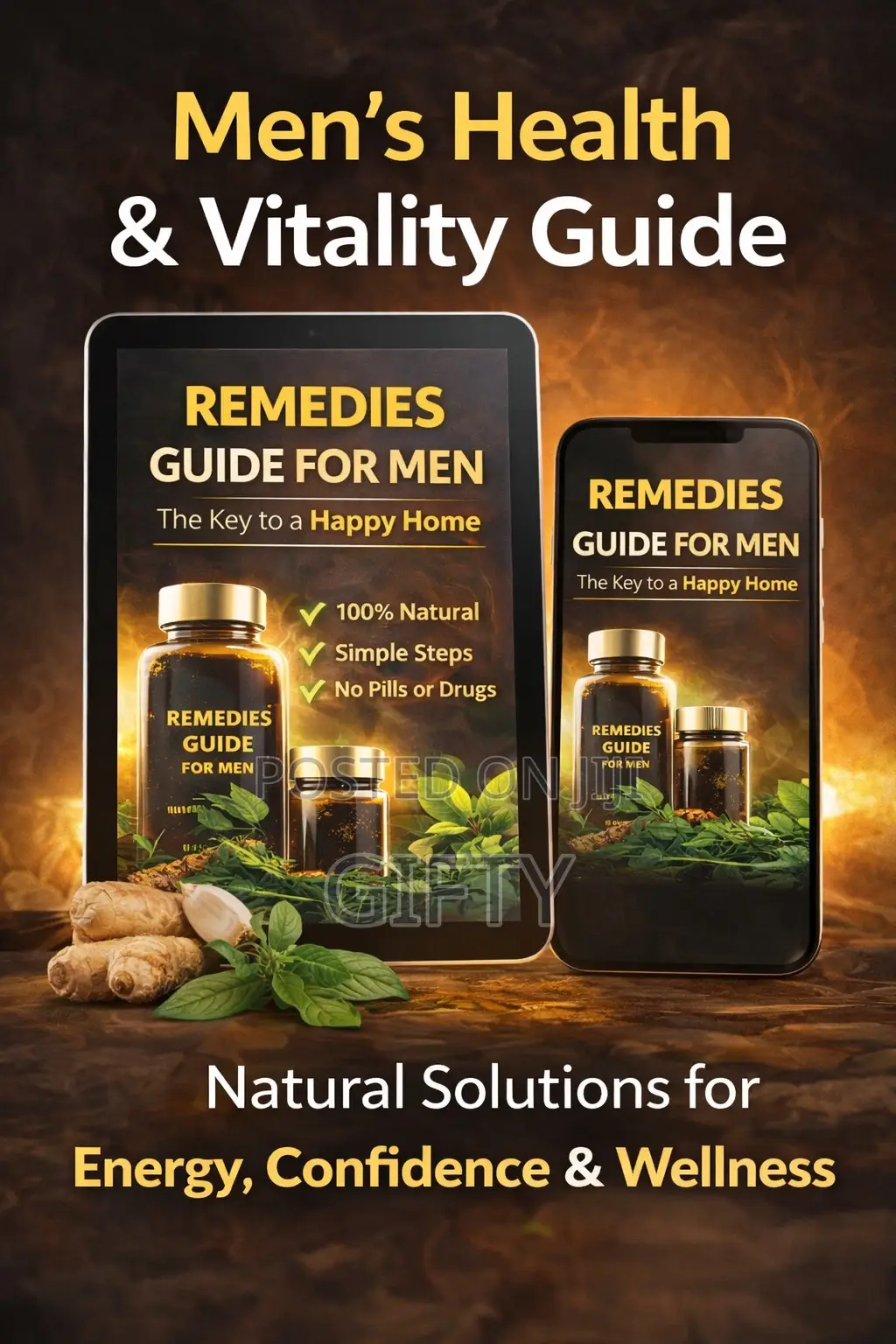 Men’S Health Vitality Ebook (Natural Guide)